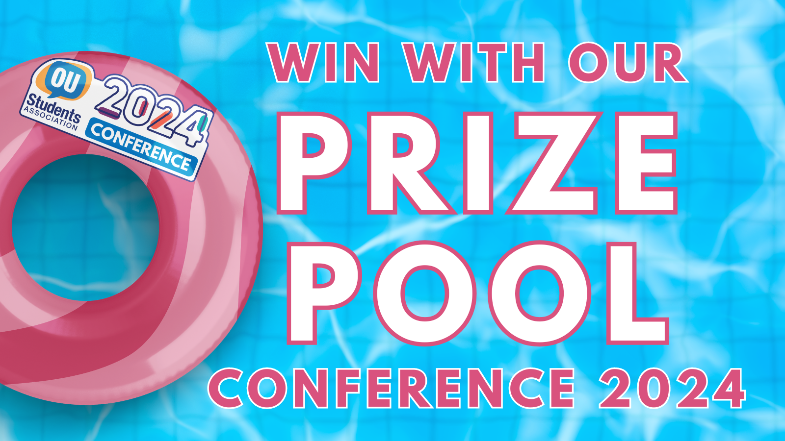 Press here to view all the prizes available in the conference prize pool.